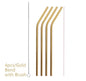 Reusable Stainless Steel Straws: Colorful and Eco-Friendly