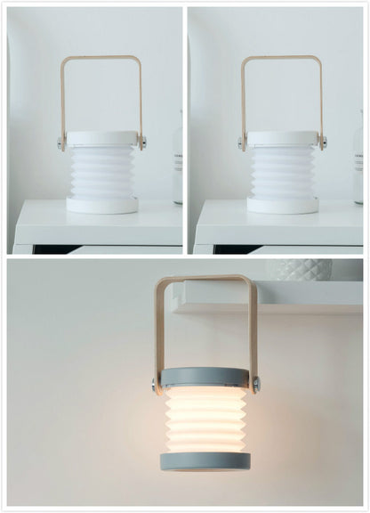 Portable LED Night Light: Foldable and Dimmable Lantern