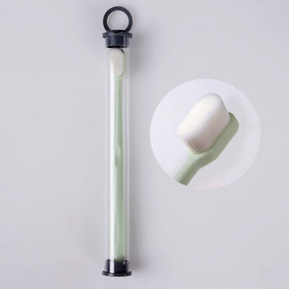 Ultra-Soft Toothbrush: Deep Clean, Portable Oral Care for Travel