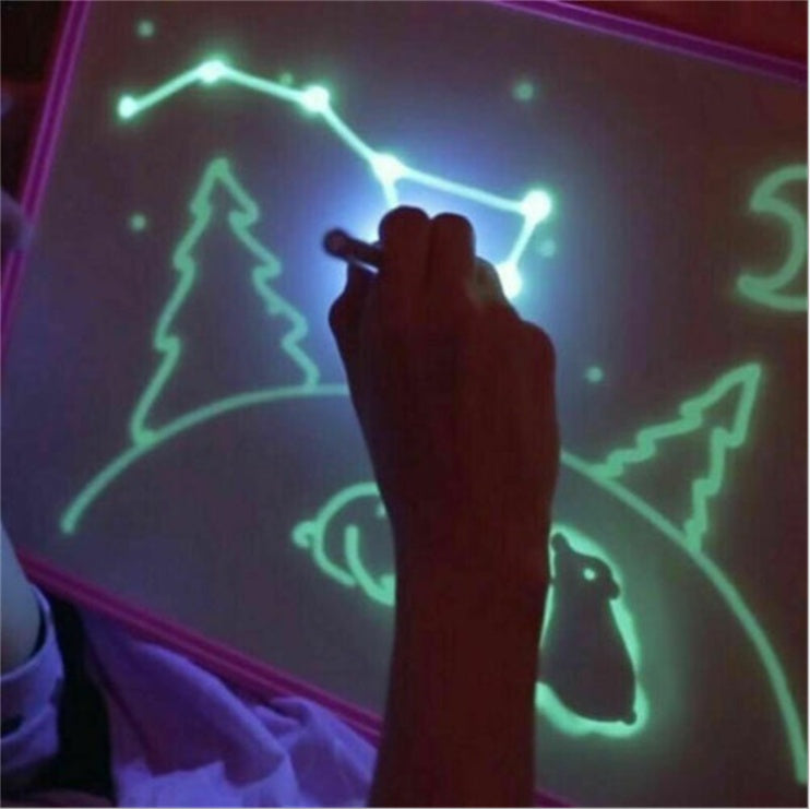 3D Magic Drawing Pad: Educational Toy with 8 Light Effects - Sketchpad & Puzzle Board