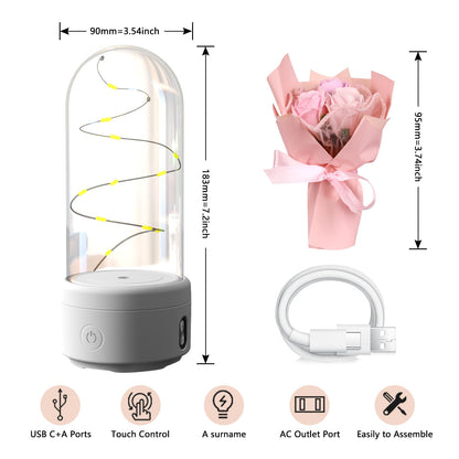 2-in-1 LED Bouquet & Bluetooth Speaker: Perfect Mother's Day Gift