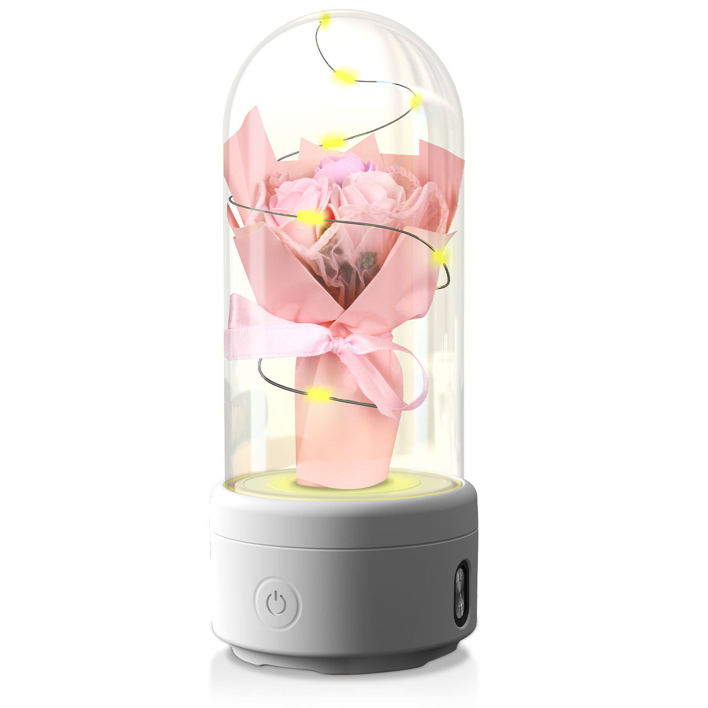 2-in-1 LED Bouquet & Bluetooth Speaker: Perfect Mother's Day Gift
