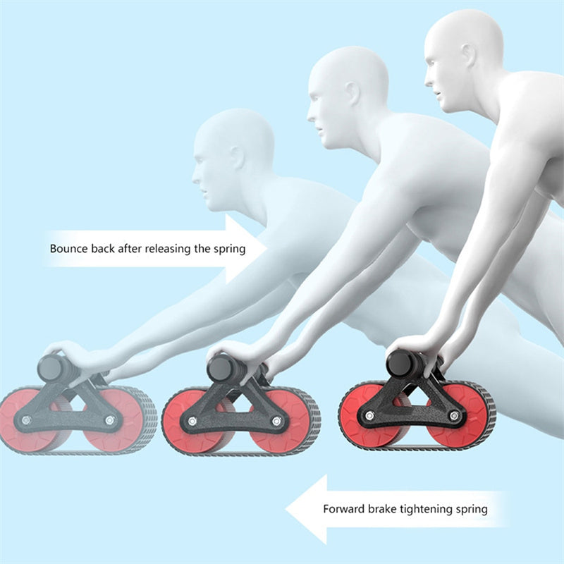 Automatic Ab Wheel Roller: Powerful Home Gym Workout for Abs, Waist & Core