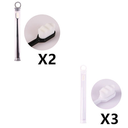 Ultra-Soft Toothbrush: Deep Clean, Portable Oral Care for Travel