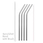 Reusable Stainless Steel Straws: Colorful and Eco-Friendly