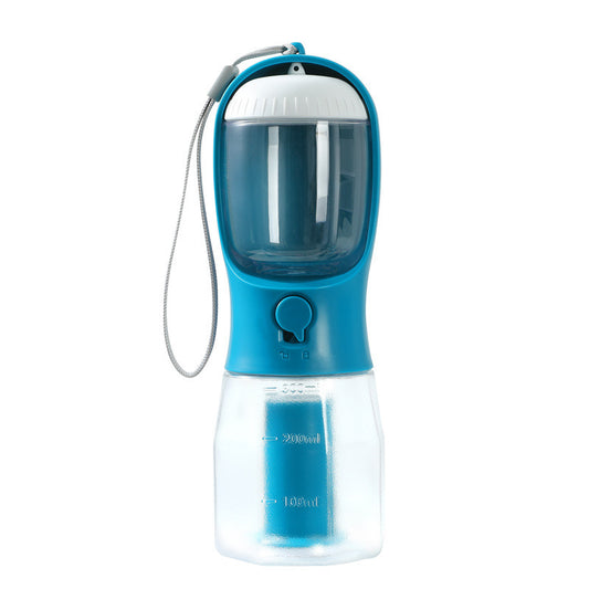 Portable 3-in-1 Pet Cup: Water, Food, Waste Bag - Multifunctional Dog Travel Essentials