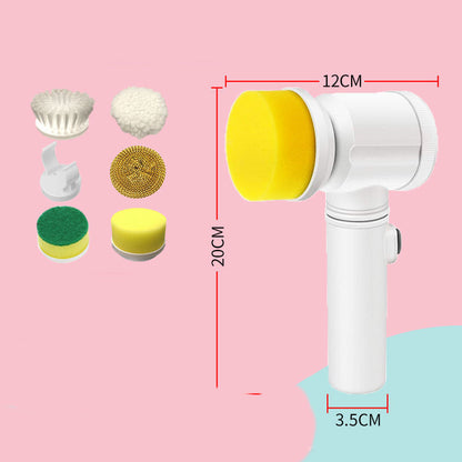 Multifunctional Electric Scrubber: Rechargeable Brush for Kitchen Cleaning