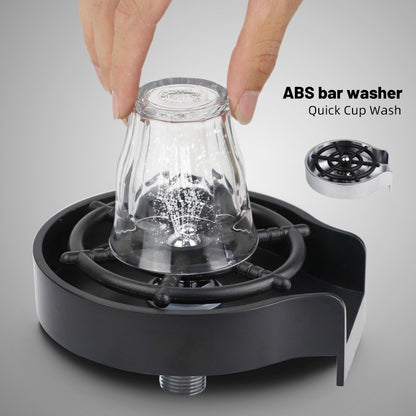 Automatic Bar Cup Washer: High-Pressure Spray for Kitchens