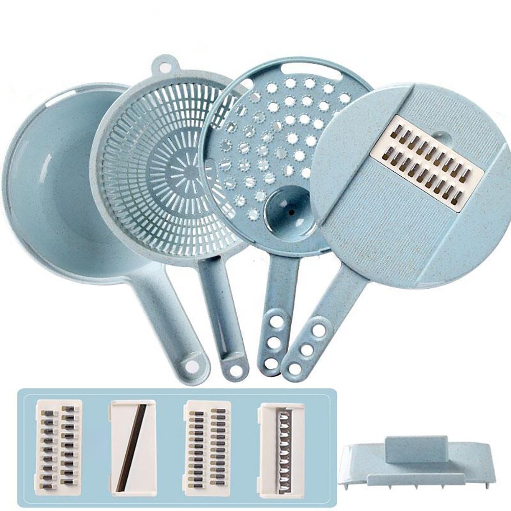 8-in-1 Mandoline Slicer: Versatile Kitchen Tool for Easy Prep