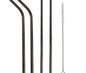 Reusable Stainless Steel Straws: Colorful and Eco-Friendly