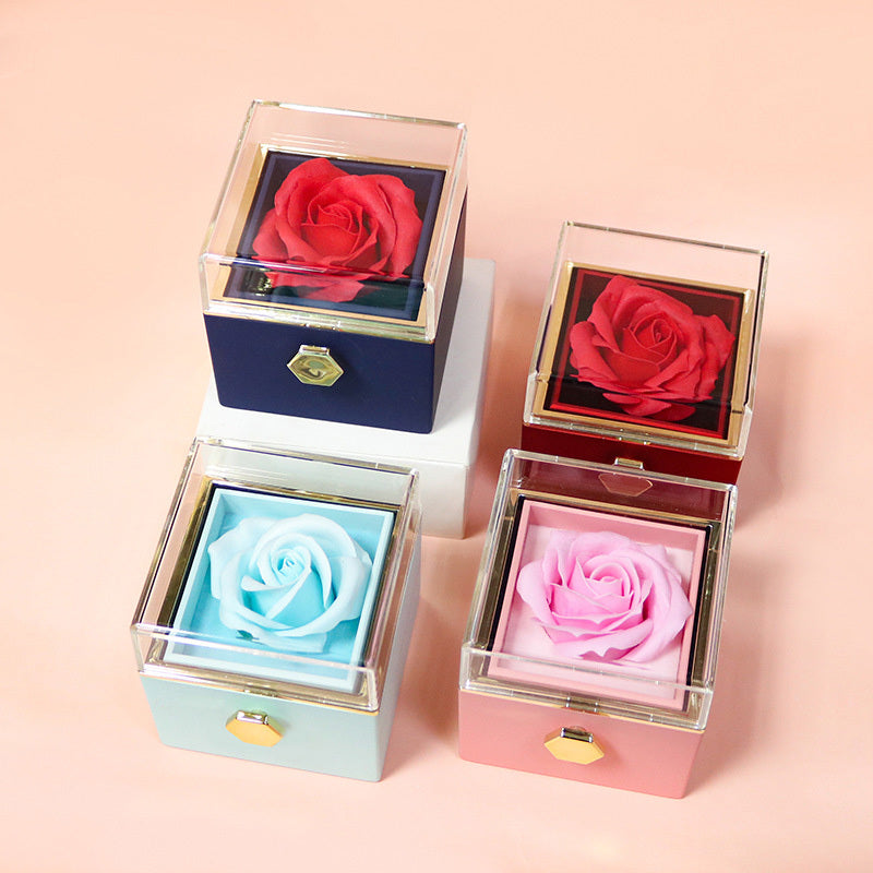 Rotating Rose Gift Box: Perfect Valentine's Day Surprise