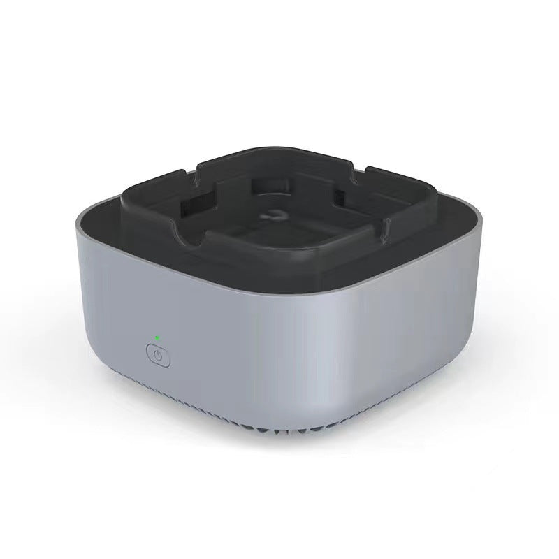 Portable Car Ashtray with Smoke Removal Air Purifier - Anion Filtration for Fresh Air