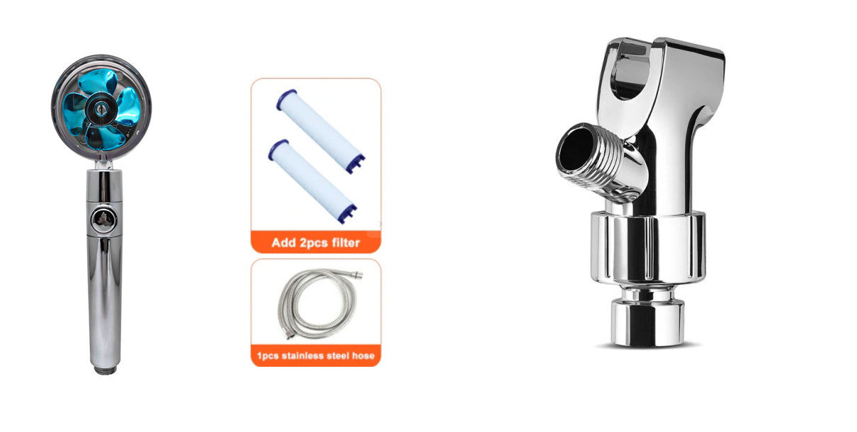 360° Rotating Shower Head: High-Pressure Water Saving