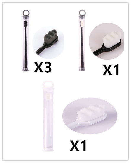 Ultra-Soft Toothbrush: Deep Clean, Portable Oral Care for Travel