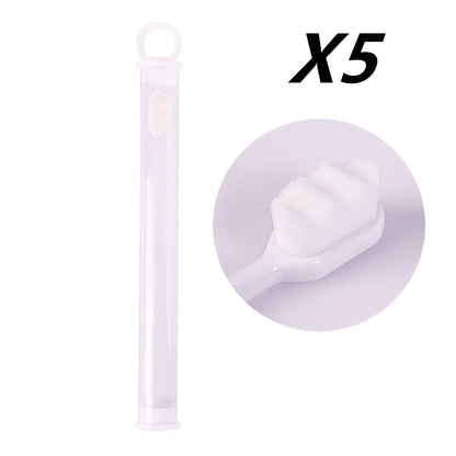 Ultra-Soft Toothbrush: Deep Clean, Portable Oral Care for Travel