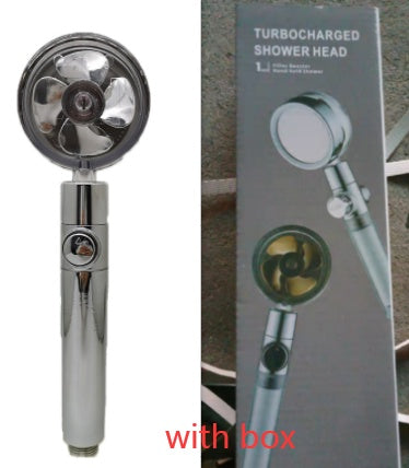 360° Rotating Shower Head: High-Pressure Water Saving