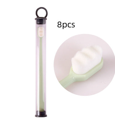 Ultra-Soft Toothbrush: Deep Clean, Portable Oral Care for Travel