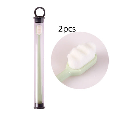 Ultra-Soft Toothbrush: Deep Clean, Portable Oral Care for Travel