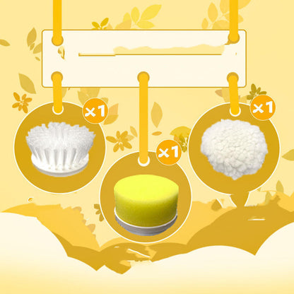 Multifunctional Electric Scrubber: Rechargeable Brush for Kitchen Cleaning