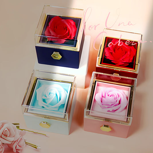 Rotating Rose Gift Box: Perfect Valentine's Day Surprise