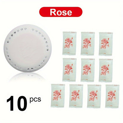 10-Pack Long-Lasting Aromatherapy Air Freshener Refills