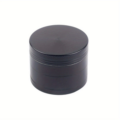 Four-Layer Aluminum Tobacco Grinder: Herb Grinder for Smoking Accessories"