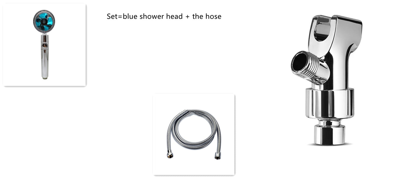 360° Rotating Shower Head: High-Pressure Water Saving