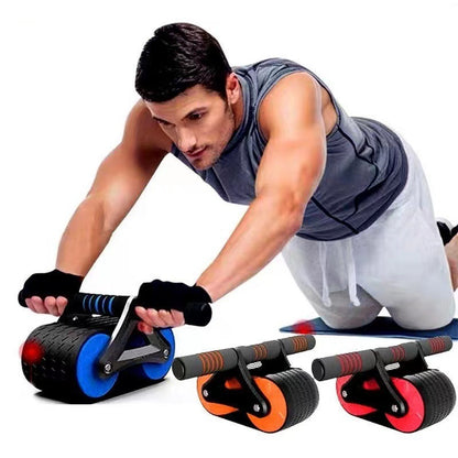 Automatic Ab Wheel Roller: Powerful Home Gym Workout for Abs, Waist & Core