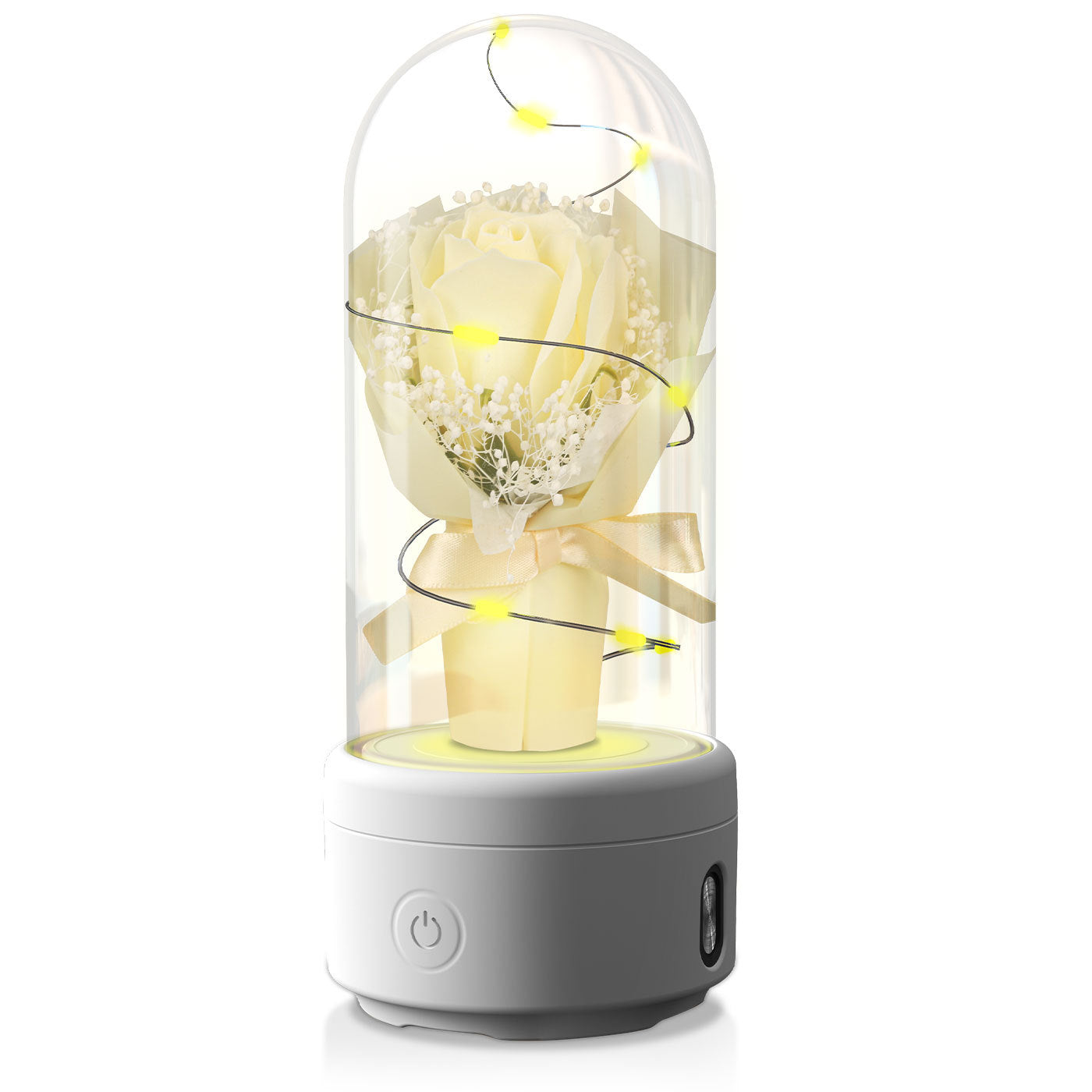 2-in-1 LED Bouquet & Bluetooth Speaker: Perfect Mother's Day Gift