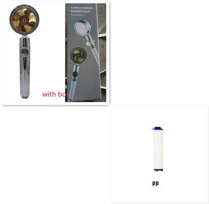 360° Rotating Shower Head: High-Pressure Water Saving