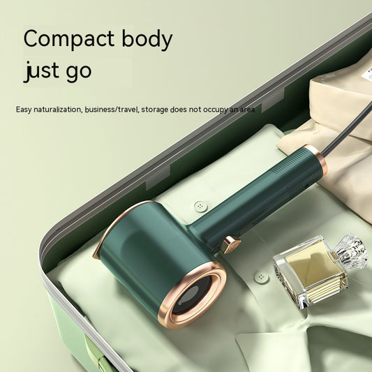 Handheld Garment Steamer: Portable Mini Fabric Steam Iron for Travel & Home - US Plug