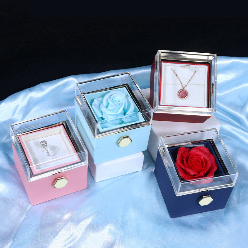 Rotating Rose Gift Box: Perfect Valentine's Day Surprise