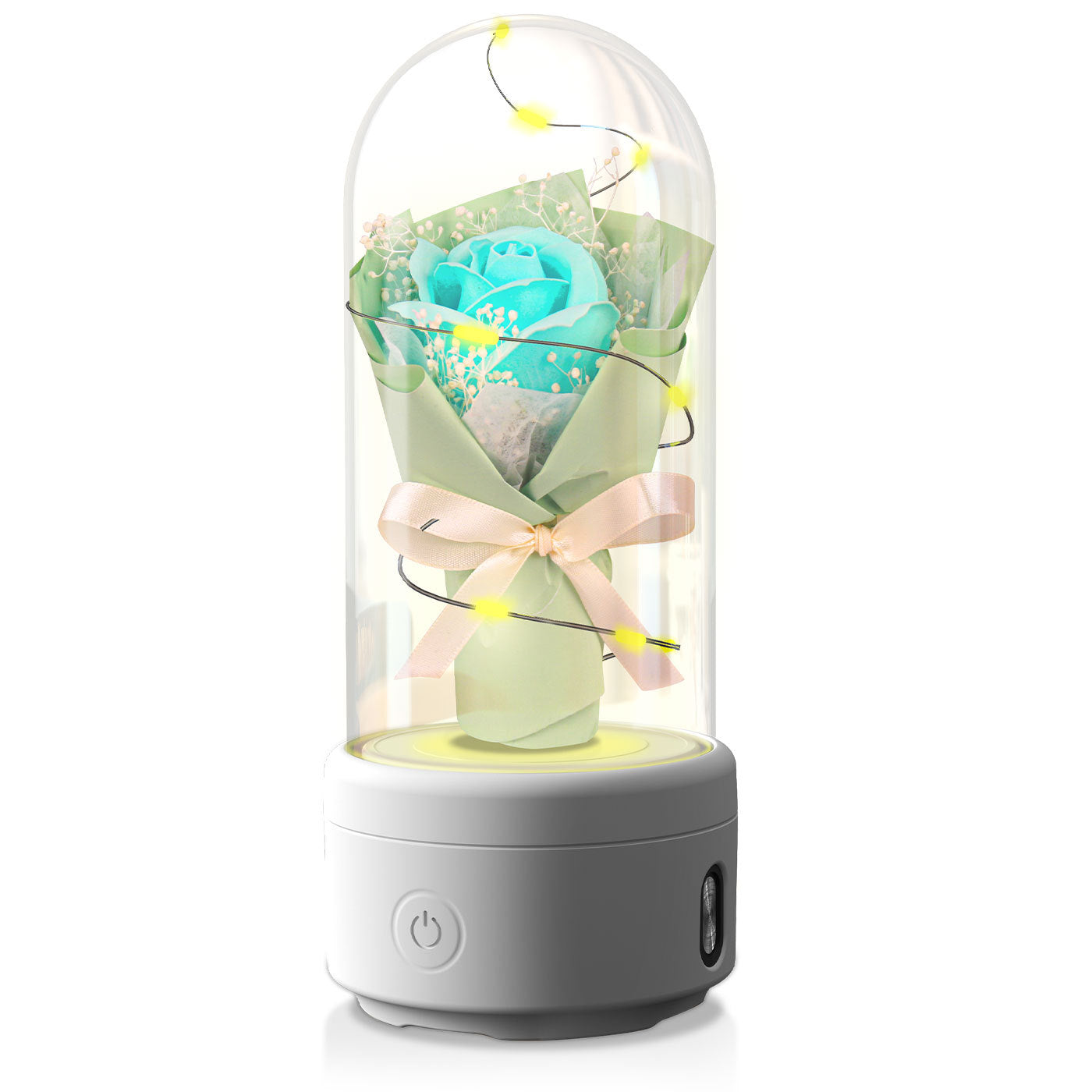 2-in-1 LED Bouquet & Bluetooth Speaker: Perfect Mother's Day Gift