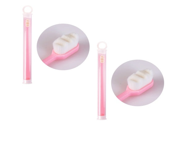 Ultra-Soft Toothbrush: Deep Clean, Portable Oral Care for Travel