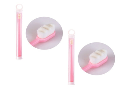 Ultra-Soft Toothbrush: Deep Clean, Portable Oral Care for Travel