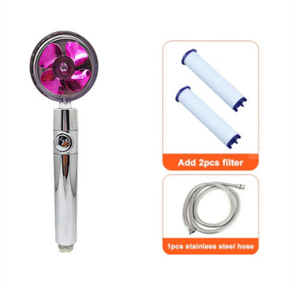 360° Rotating Shower Head: High-Pressure Water Saving