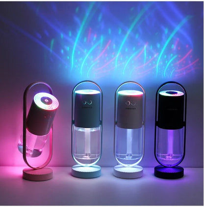 USB Air Humidifier with Night Light: Perfect for Home & Office