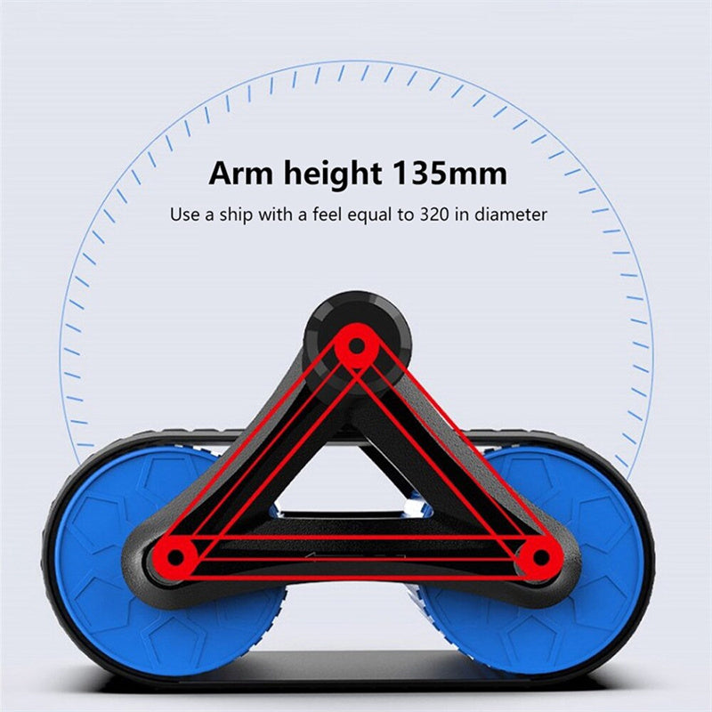 Automatic Ab Wheel Roller: Powerful Home Gym Workout for Abs, Waist & Core
