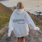 Trendy Unisex Hoodie: Uplifting Message, Kangaroo Pocket, Drawstring, Plush & Comfy