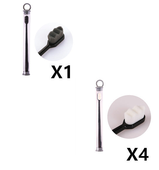 Ultra-Soft Toothbrush: Deep Clean, Portable Oral Care for Travel