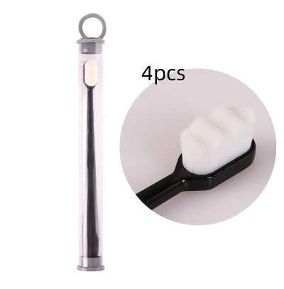 Ultra-Soft Toothbrush: Deep Clean, Portable Oral Care for Travel
