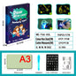 3D Magic Drawing Pad: Educational Toy with 8 Light Effects - Sketchpad & Puzzle Board