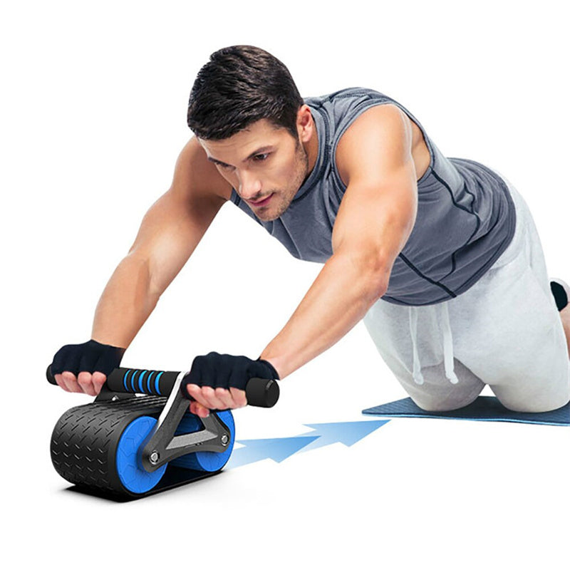 Automatic Ab Wheel Roller: Powerful Home Gym Workout for Abs, Waist & Core
