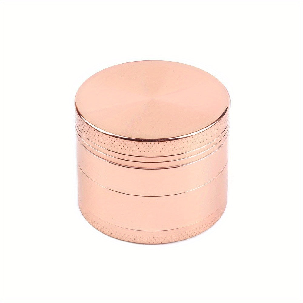 Four-Layer Aluminum Tobacco Grinder: Herb Grinder for Smoking Accessories"