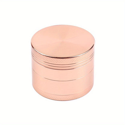 Four-Layer Aluminum Tobacco Grinder: Herb Grinder for Smoking Accessories"