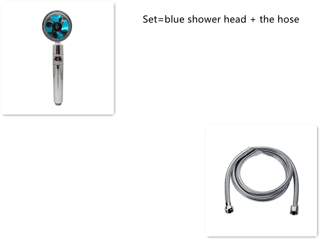360° Rotating Shower Head: High-Pressure Water Saving