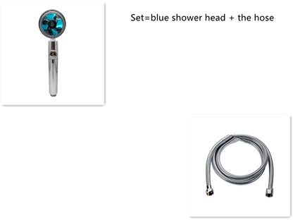360° Rotating Shower Head: High-Pressure Water Saving