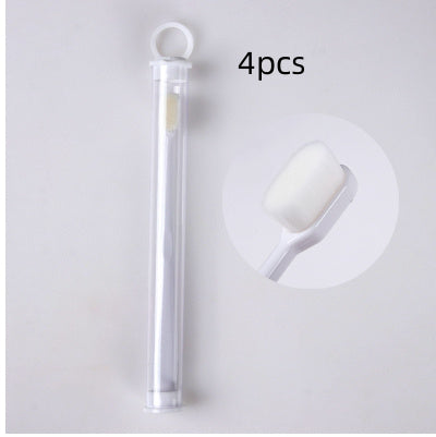 Ultra-Soft Toothbrush: Deep Clean, Portable Oral Care for Travel