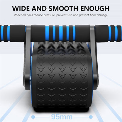 Automatic Ab Wheel Roller: Powerful Home Gym Workout for Abs, Waist & Core