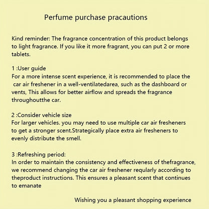 10-Pack Long-Lasting Aromatherapy Air Freshener Refills